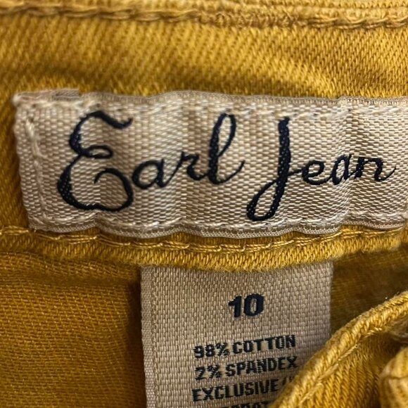 Earl Jean Yellow Tapered Jeans – Size 10 – Excellent Condition - Picture 8 of 8